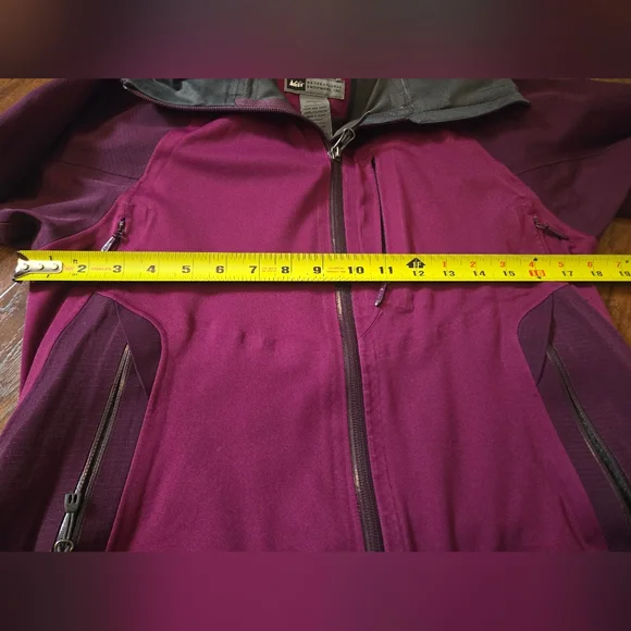 REI Elements E1 Softshell Jacket With Hood Size Small - Picture 12 of 16